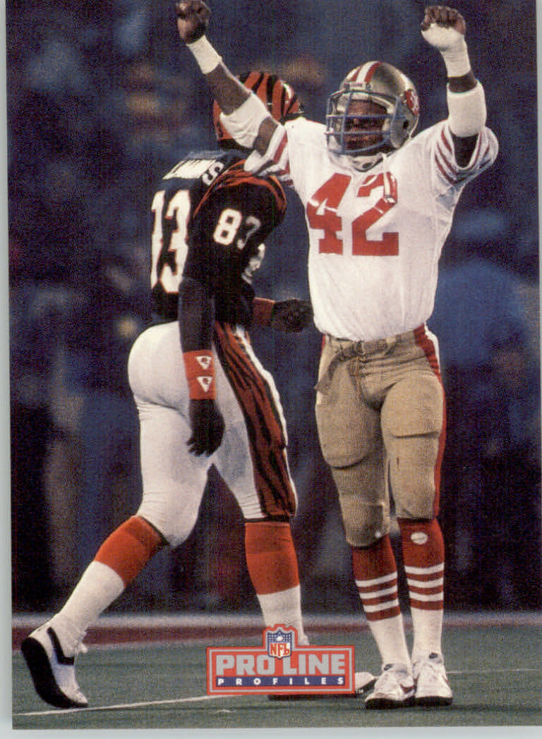 1992 Pro Line Mobil Football Cards - Picture 26 of 145