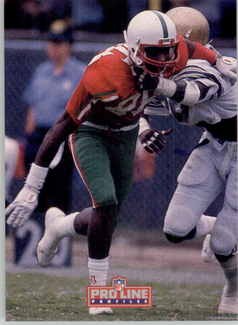 1992 Pro Line Mobil Football Cards - Picture 94 of 145