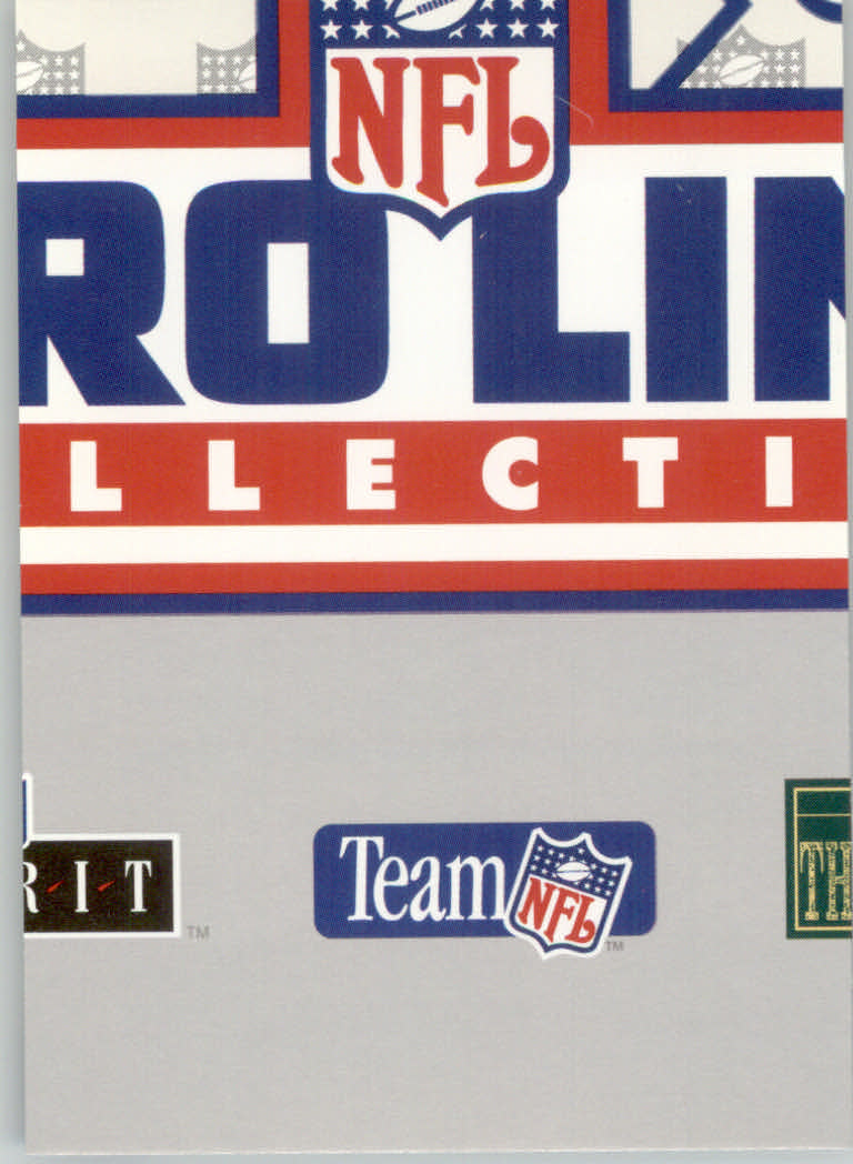 1992 Pro Line Profiles Football "Main Set" Base Cards #361 to #495, Checklists - Picture 287 of 289