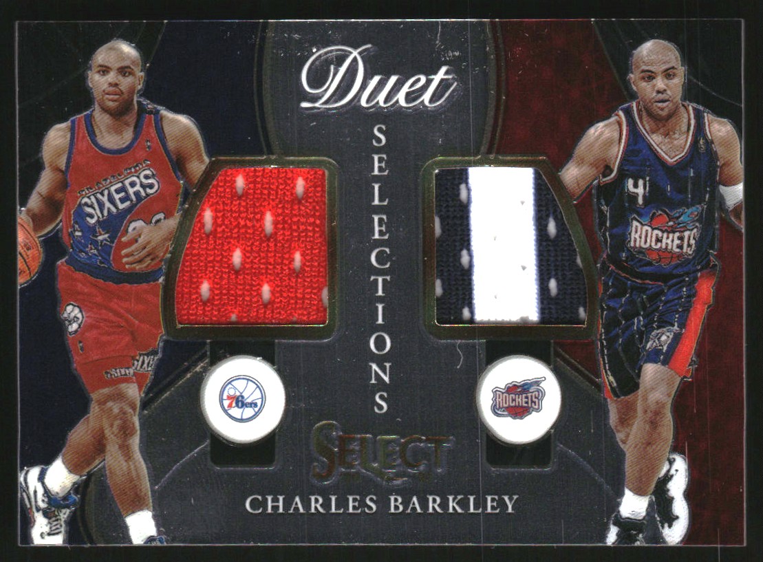 2020-21 Select Duet Selections Memorabilia #10 Charles Barkley