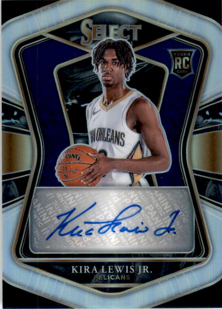 2020-21 Select Rookie Signatures #13 Kira Lewis Jr. - NM-MT