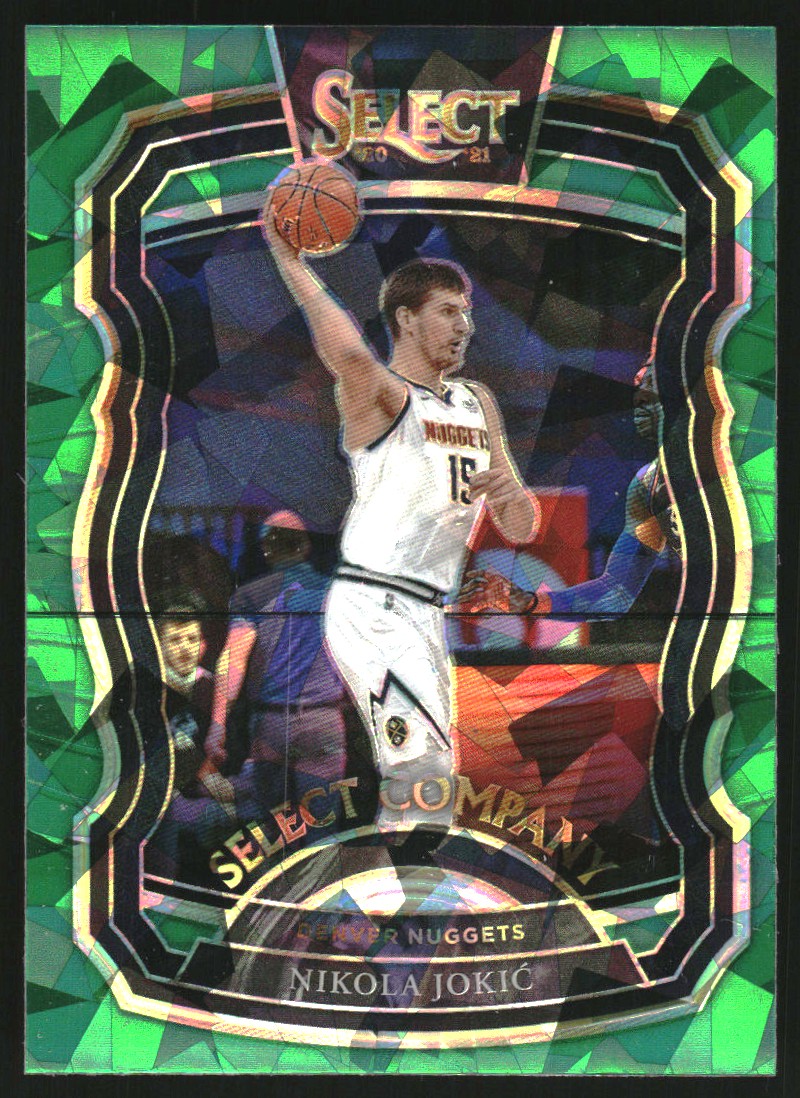 2020-21 Select Company Prizms Green #16 Nikola Jokic on Fanatics