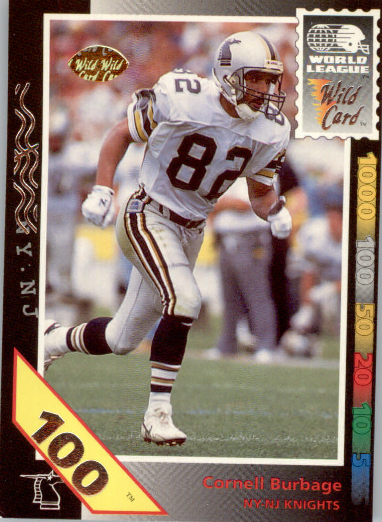 1992 Wild Card WLAF Football Cards - Picture 14 of 21