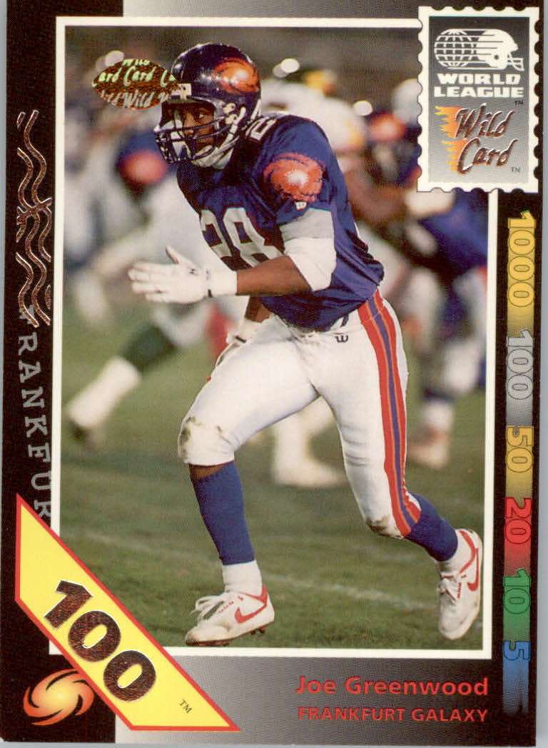 1992 Wild Card WLAF Football Cards - Picture 16 of 21
