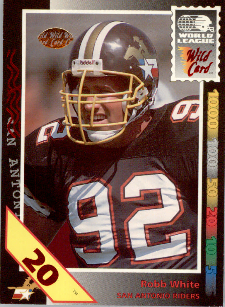 1992 Wild Card WLAF Football Cards - Picture 20 of 21