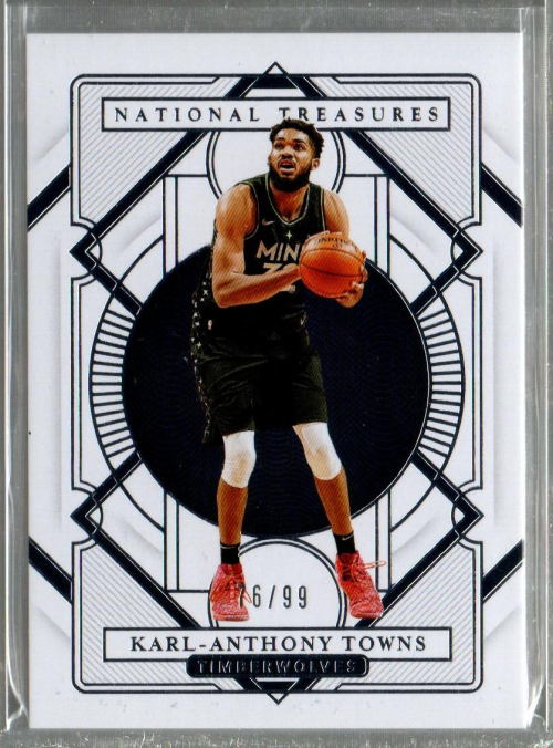 その他 Karl Anthony Towns National Treasures /5 2020-21 Panini National Treasures #34 Karl-Anthony Towns /99 | eBay