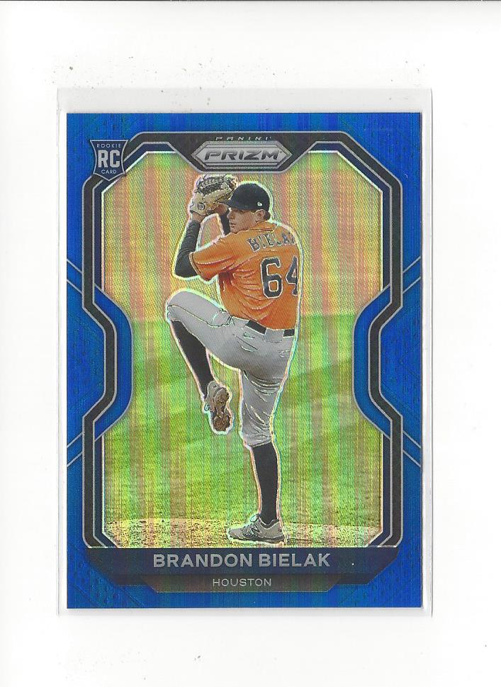 2021 Panini Prizm - Tier II Jake Woodford #101 Blue Prizm (RC) for