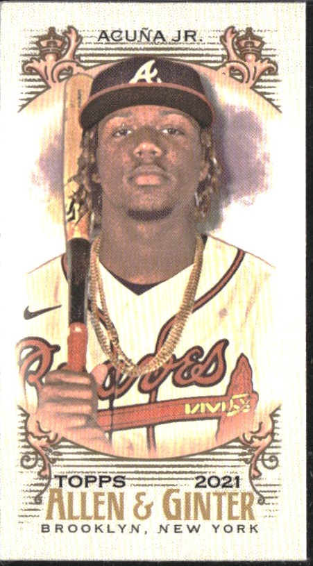 2021 Topps Allen and Ginter Mini A and G Back #72 Ronald Acuna Jr.