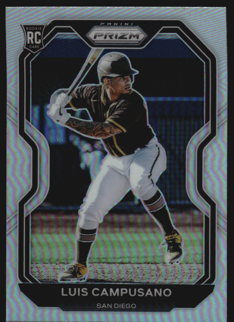 2021 Panini Prizm Prizms Silver #8 Luis Campusano