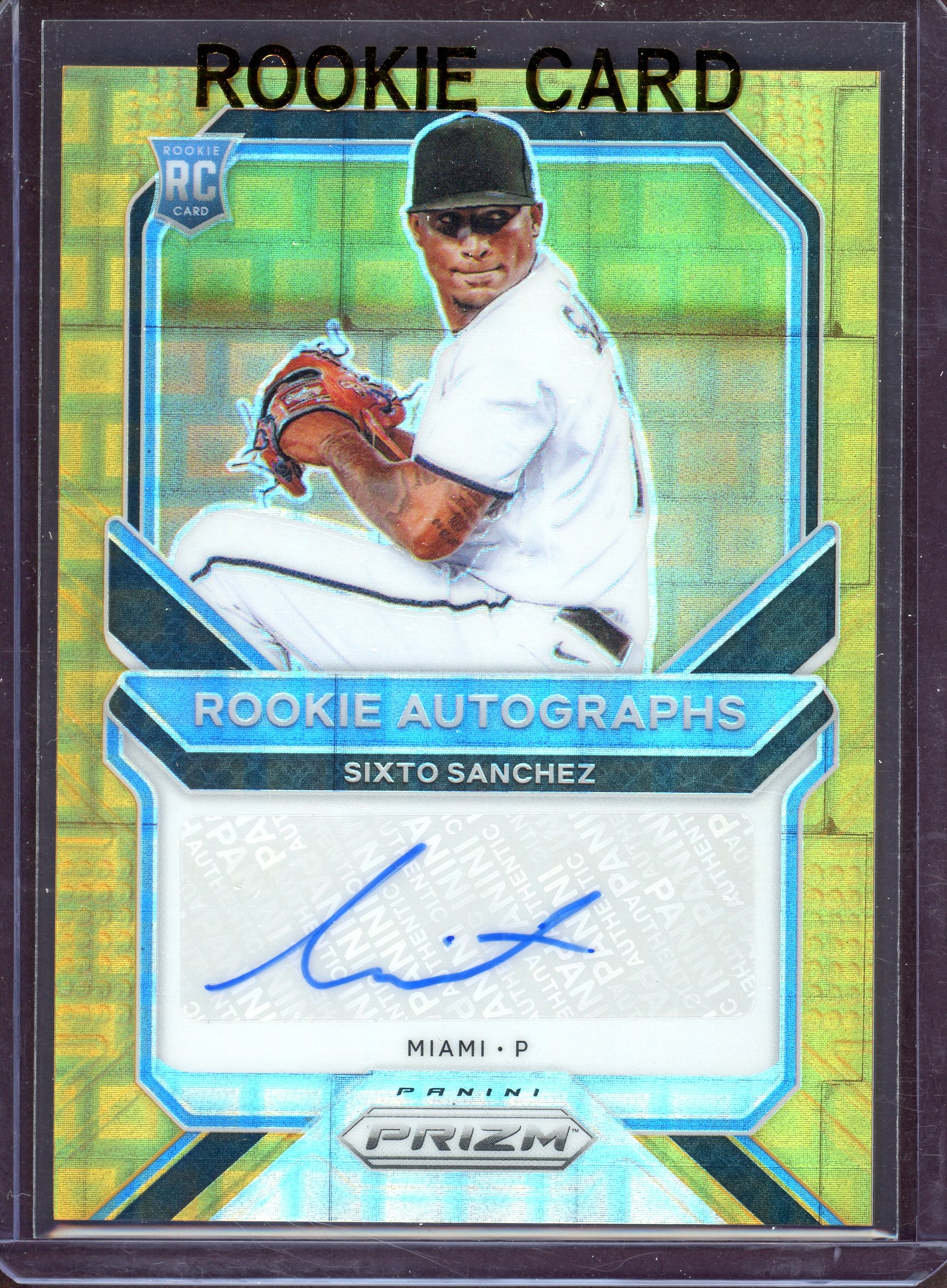 SIXTO SANCHEZ 2021 Prizm Rookie Autograph Prizm Gold Pandora #39