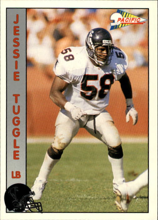  Football NFL 1990 Pro Set #432 Jessie Tuggle #432 NM
