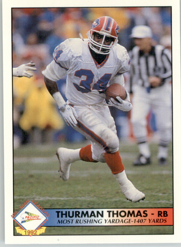 1992 Pacific Football "Insert" Cards - Picture 20 of 93
