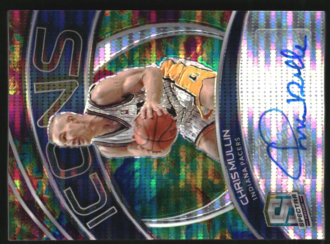 2020-21 Panini Spectra Icons Autographs Celestial #22 Chris Mullin