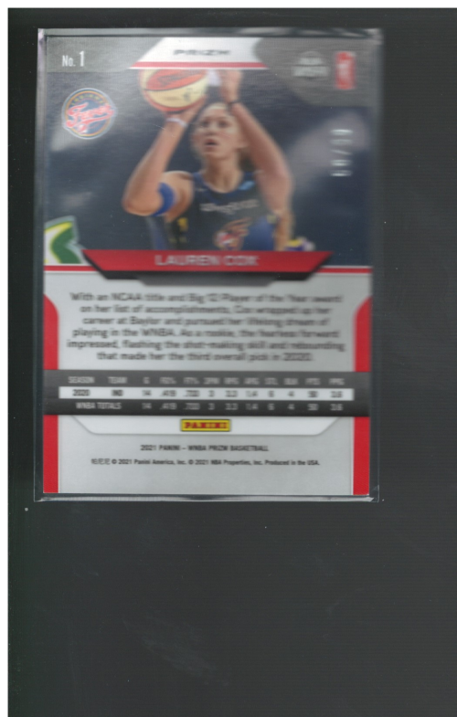 B4540- 2021 Panini Prizm WNBA Bk Insert Cards G1 -You Pick- 15+ FREE US SHIP - Picture 294 of 294