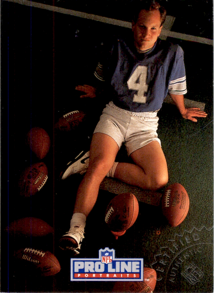 1992 Pro Line Portraits Autographs #61 Jason Hanson - NM-MT