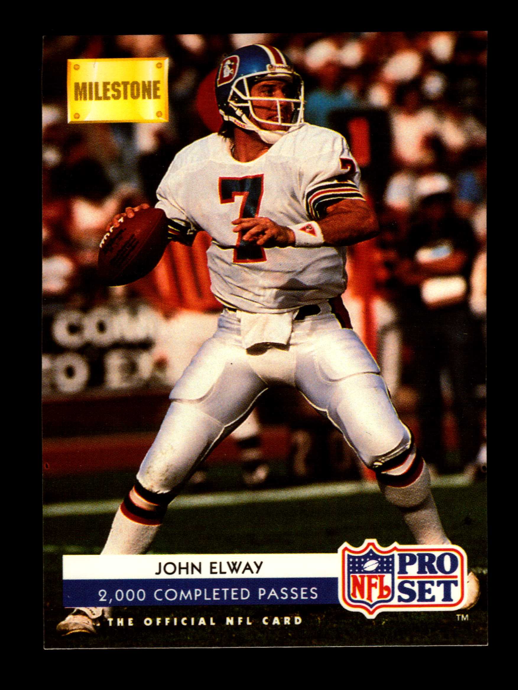 John Elway 2023 Leaf Draft First Overall Green Series Mint Card #4