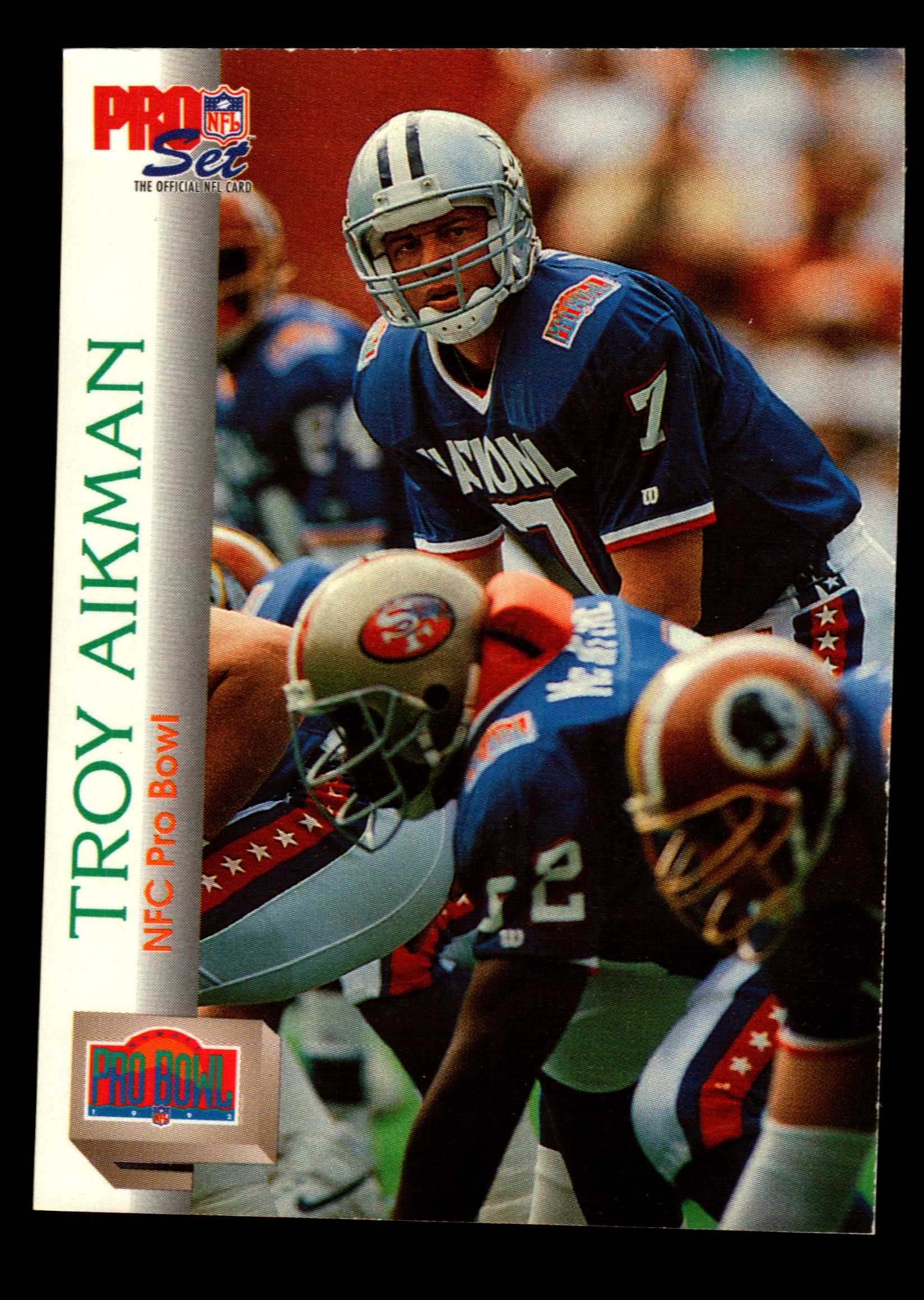 1992 Pro Set #401 Troy Aikman PB - NM-MT