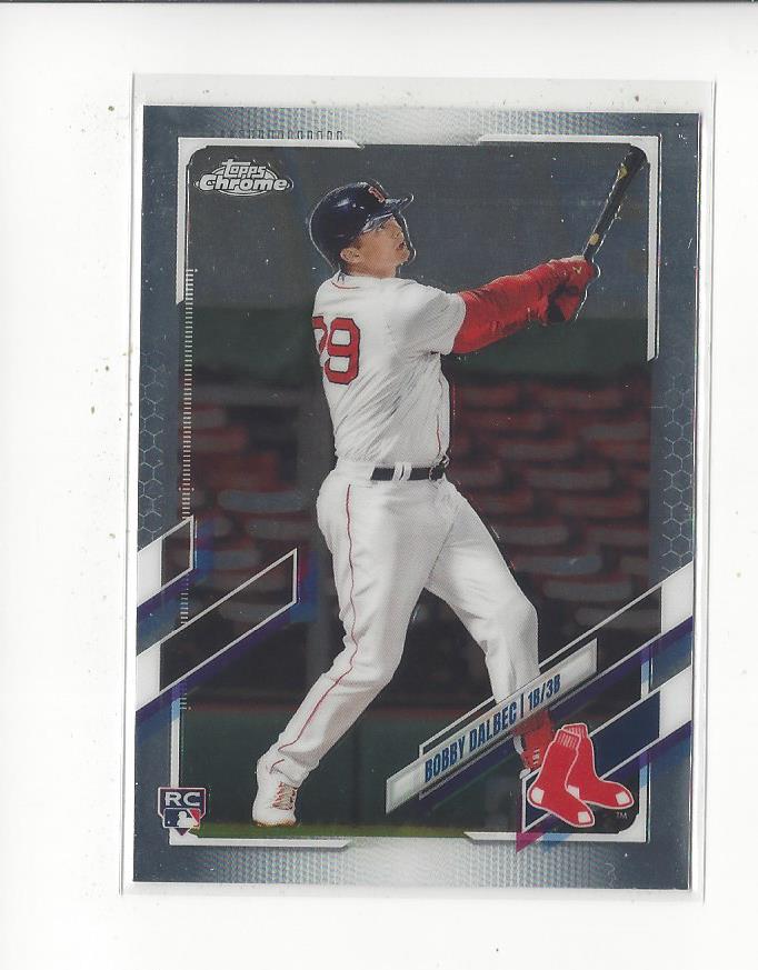 2021 Topps Chrome #151 Bobby Dalbec RC