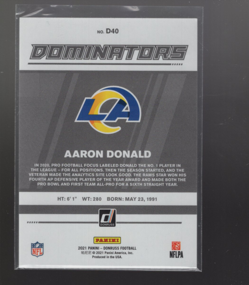 A9434- 2021 Donruss Football Assorted Insert Card1 -You Pick- 15+ FREE US SHIP