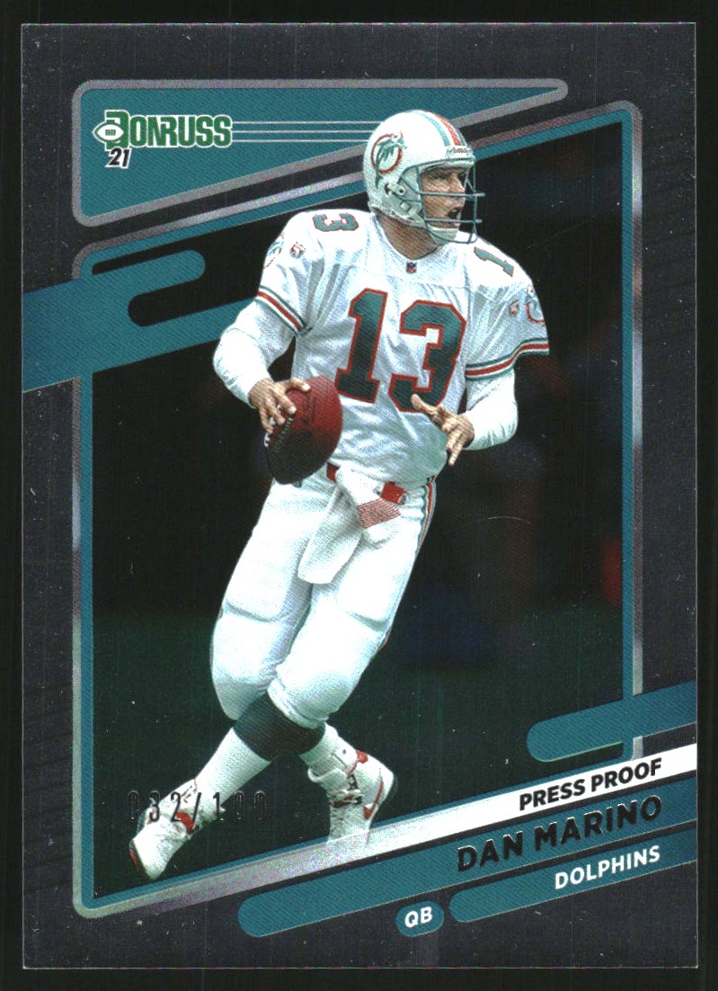 2021 Donruss Press Proof Silver #66 Dan Marino
