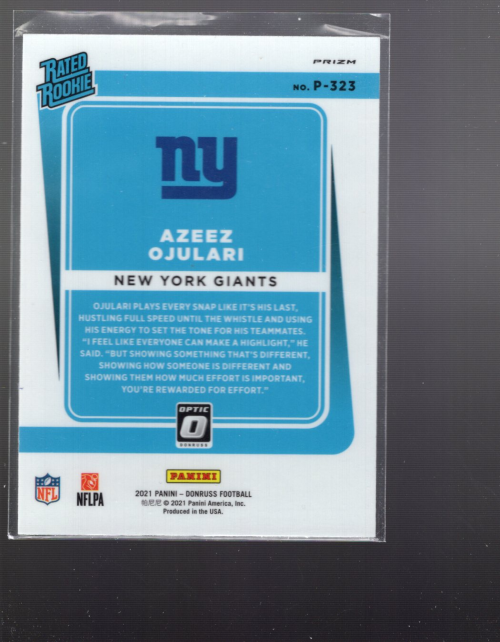 A9434- 2021 Donruss Football Assorted Insert Card1 -You Pick- 15+ FREE US SHIP