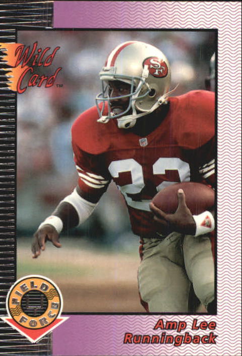 1992 Wild Card Field Force Silver #9 Amp Lee