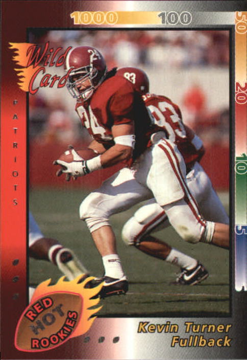 1992 Wild Card Red Hot Rookies Silver #9 Kevin Turner