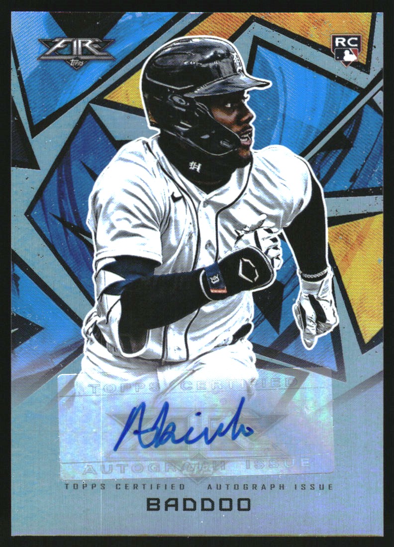 2021 Topps Fire Mickey Moniak ROOKIE AUTO #AV-MM CGC AUTH on