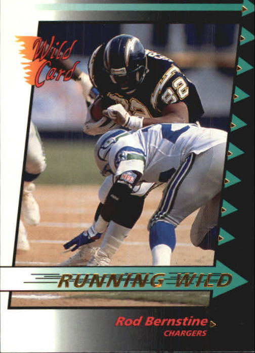 1992 Wild Card Running Wild Gold #6 Rod Bernstine