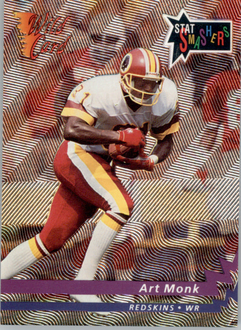 1992 Wild Card Football "Stat Smashers" Insert and Promo Cards - Picture 43 of 70