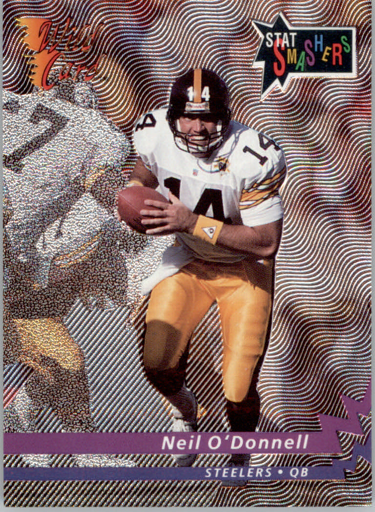 1992 Wild Card Football "Stat Smashers" Insert and Promo Cards - Picture 47 of 70
