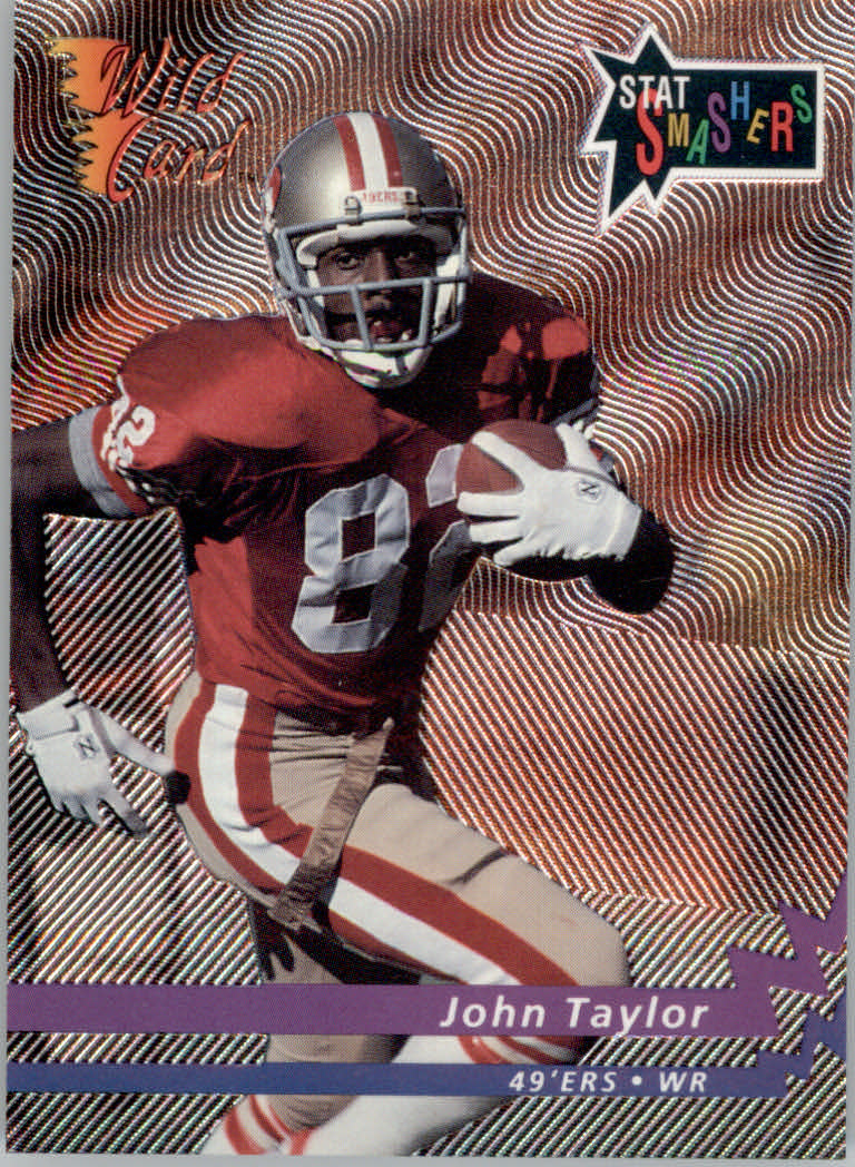 1992 Wild Card Football "Stat Smashers" Insert and Promo Cards - Picture 59 of 70