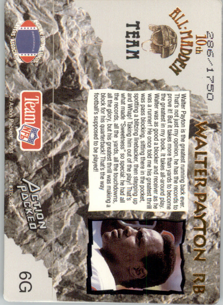 1993 Action Packed All-Madden Football - Picture 3 of 91