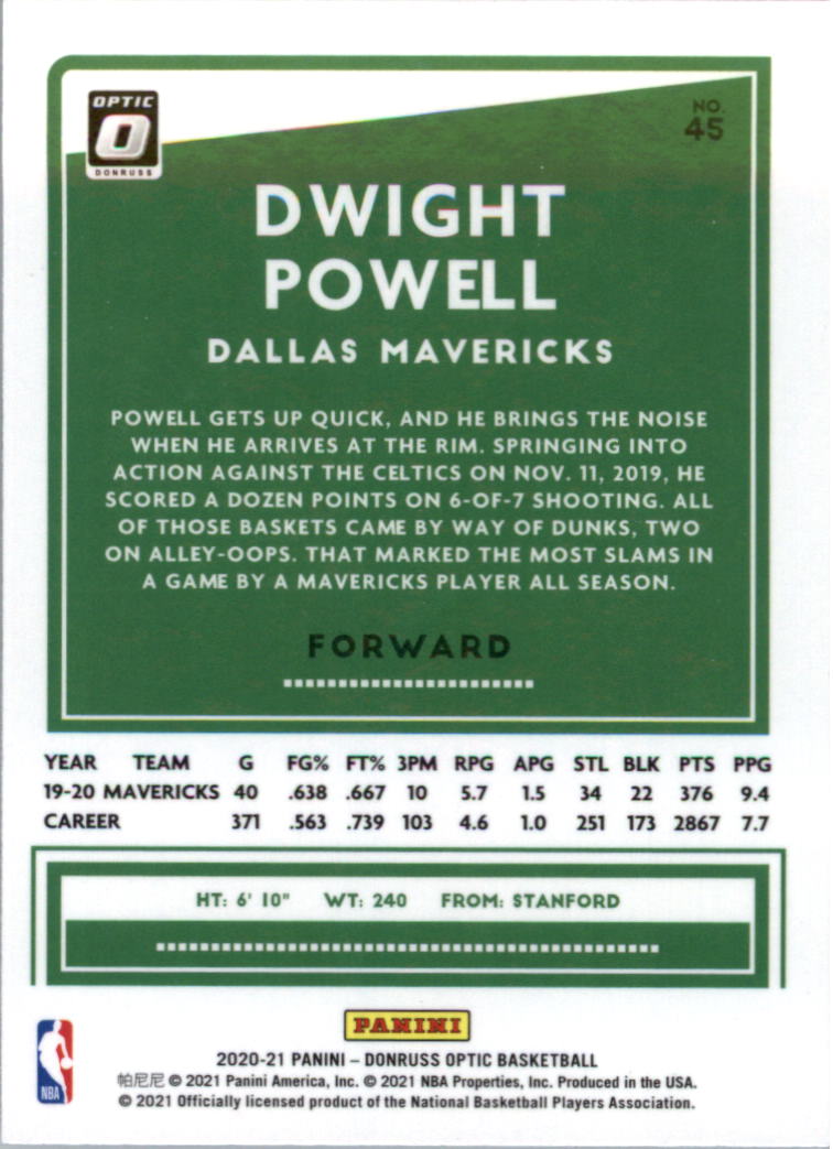 2020-21 Donruss Optic Basketball Card Pick (Base) - Bild 91 von 401