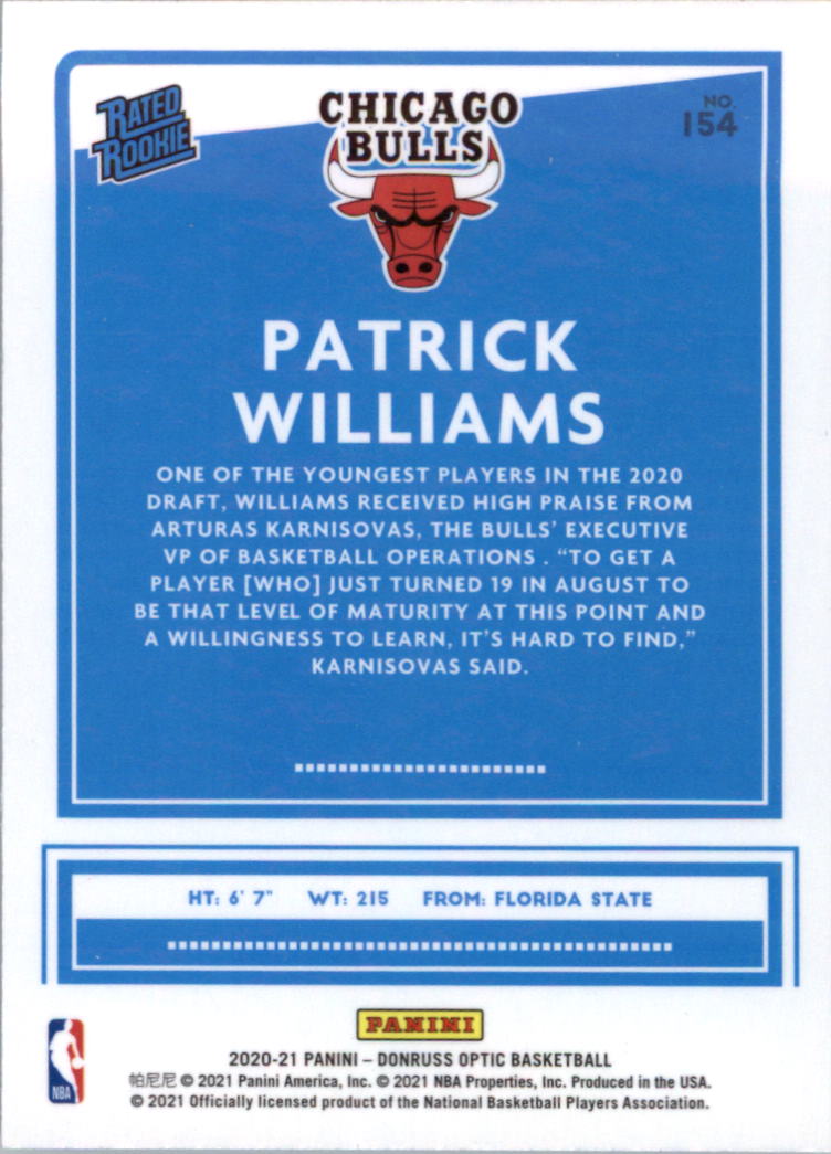 2020-21 Donruss Optic Basketball Card Pick (Base) - Bild 309 von 401