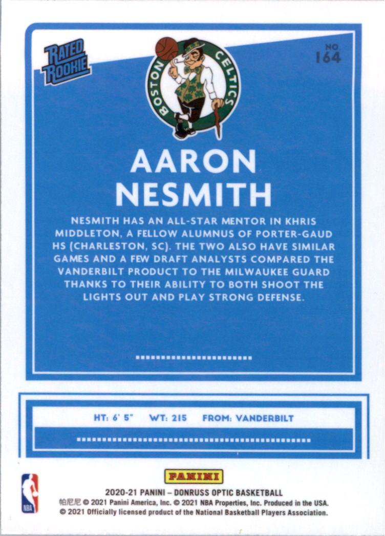2020-21 Donruss Optic Basketball Card Pick (Base) - Bild 329 von 401
