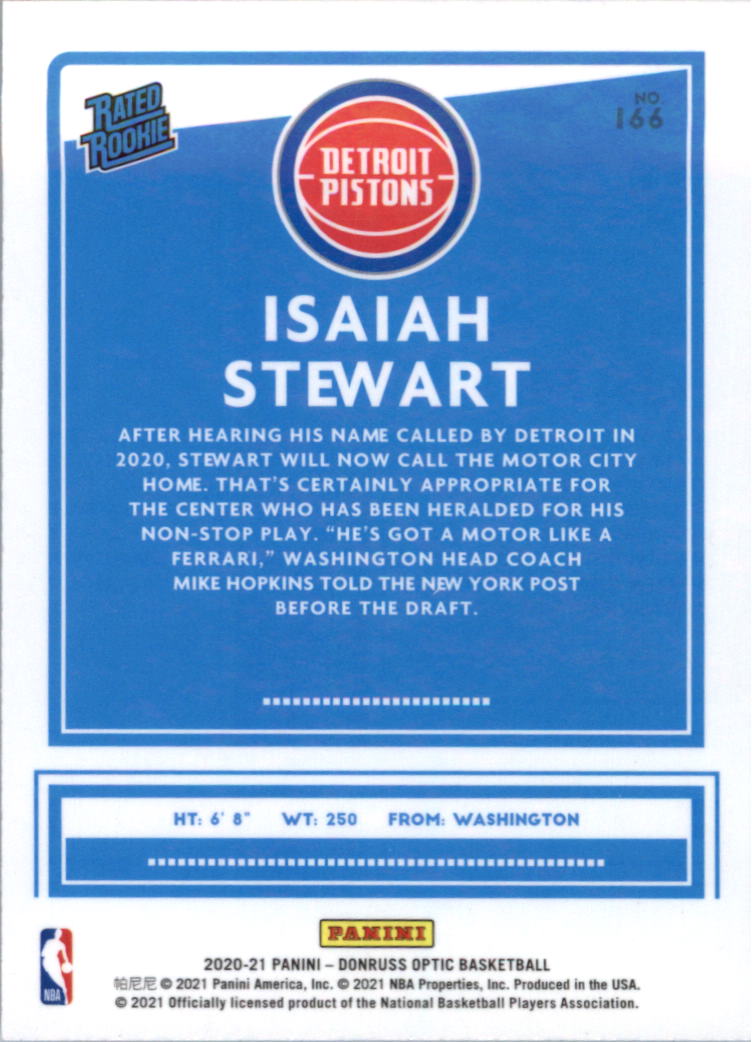 2020-21 Donruss Optic Basketball Card Pick (Base) - Bild 333 von 401