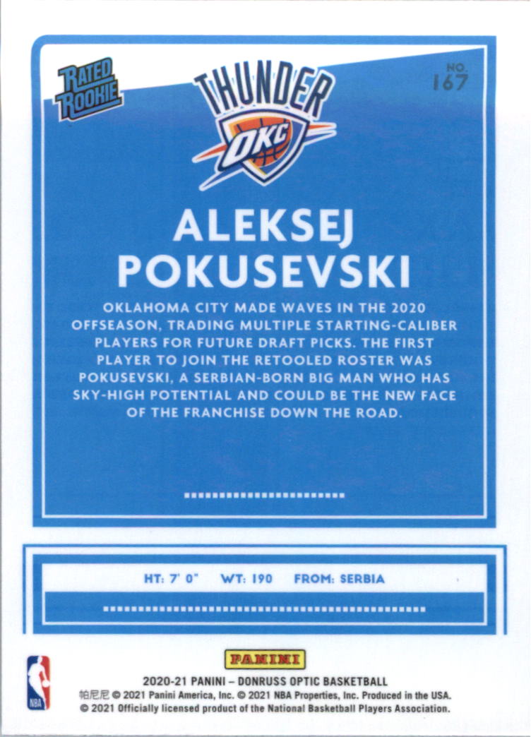 2020-21 Donruss Optic Basketball Card Pick (Base) - Bild 335 von 401