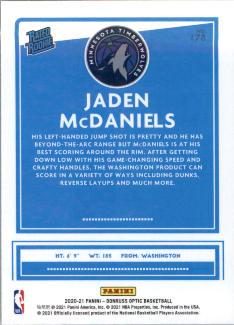 2020-21 Donruss Optic Basketball Card Pick (Base) - Bild 357 von 401