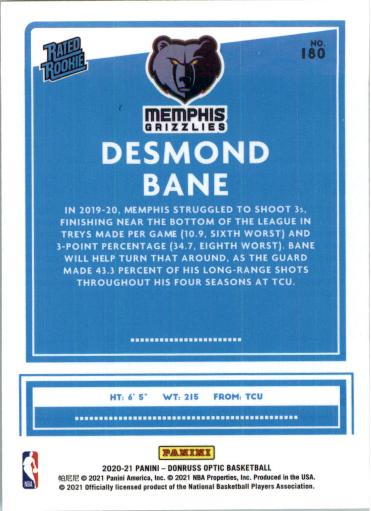 2020-21 Donruss Optic Basketball Card Pick (Base) - Bild 361 von 401