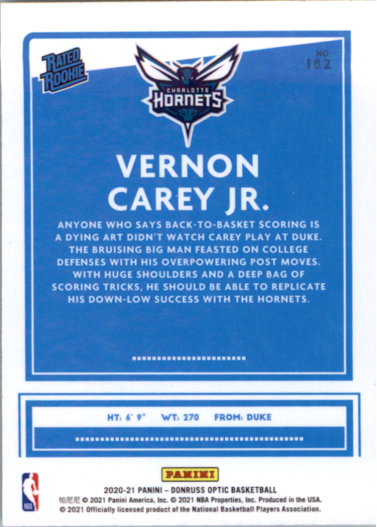 2020-21 Donruss Optic Basketball Card Pick (Base) - Bild 365 von 401