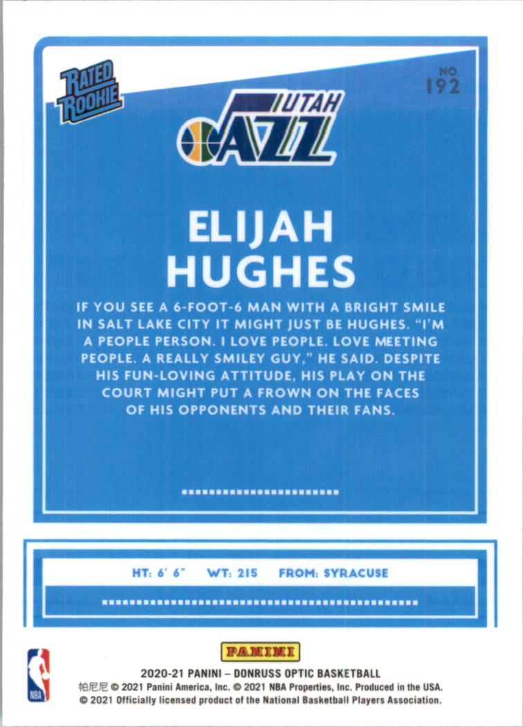 2020-21 Donruss Optic Basketball Card Pick (Base) - Bild 385 von 401