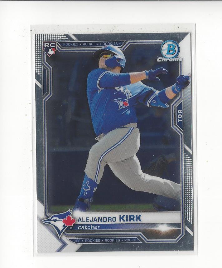 2021 Bowman Chrome #49 Alejandro Kirk RC