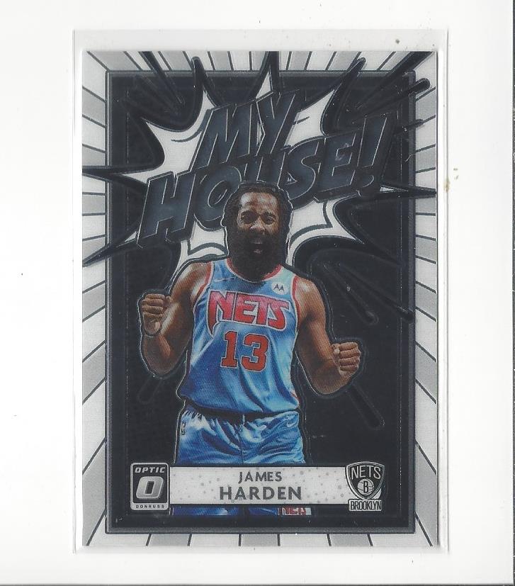 2020-21 Donruss Optic Basketball My House Insert Singles - You