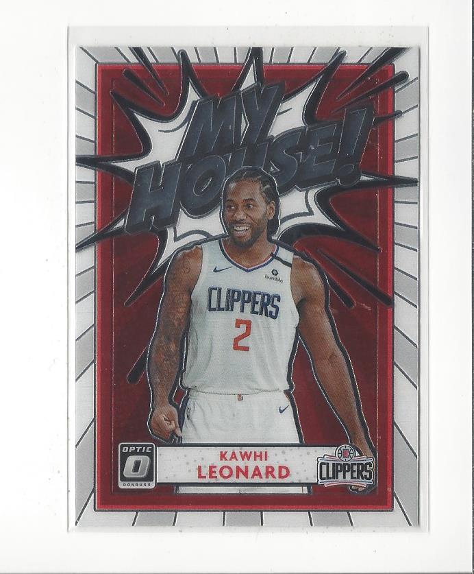 2020-21 Donruss Optic Basketball My House Insert Singles - You