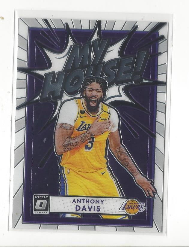 2020-21 Donruss Optic Basketball My House Insert Singles - You