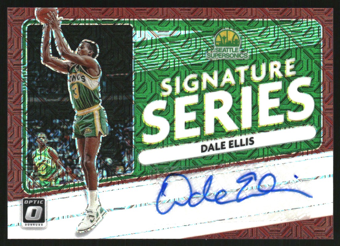 2020-21 Donruss Optic Signature Series Choice #23 Dale Ellis