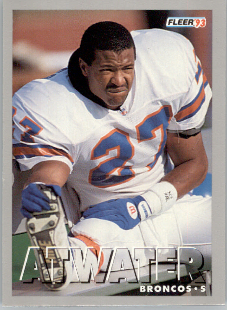 1993 FACT Fleer Shell Football Cards - Picture 188 of 213
