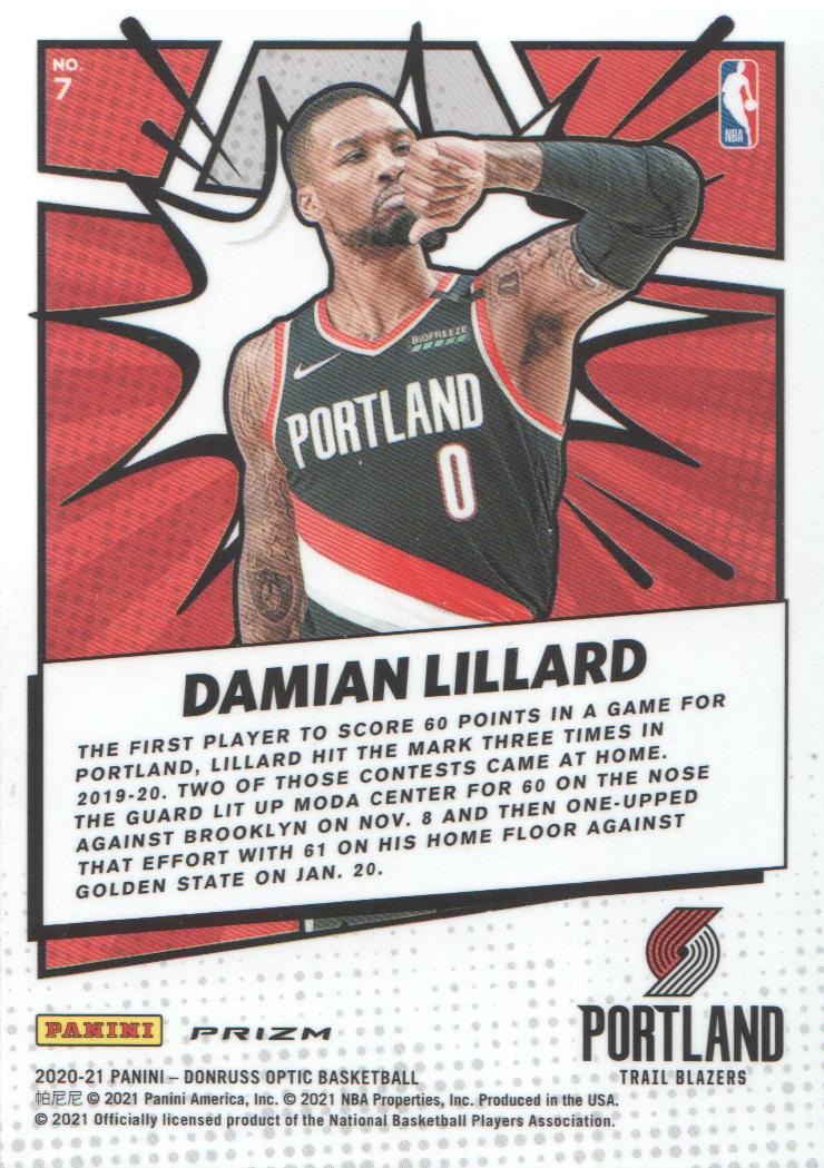 2020-21 Donruss Optic Basketball My House Purple Parallel: Pick