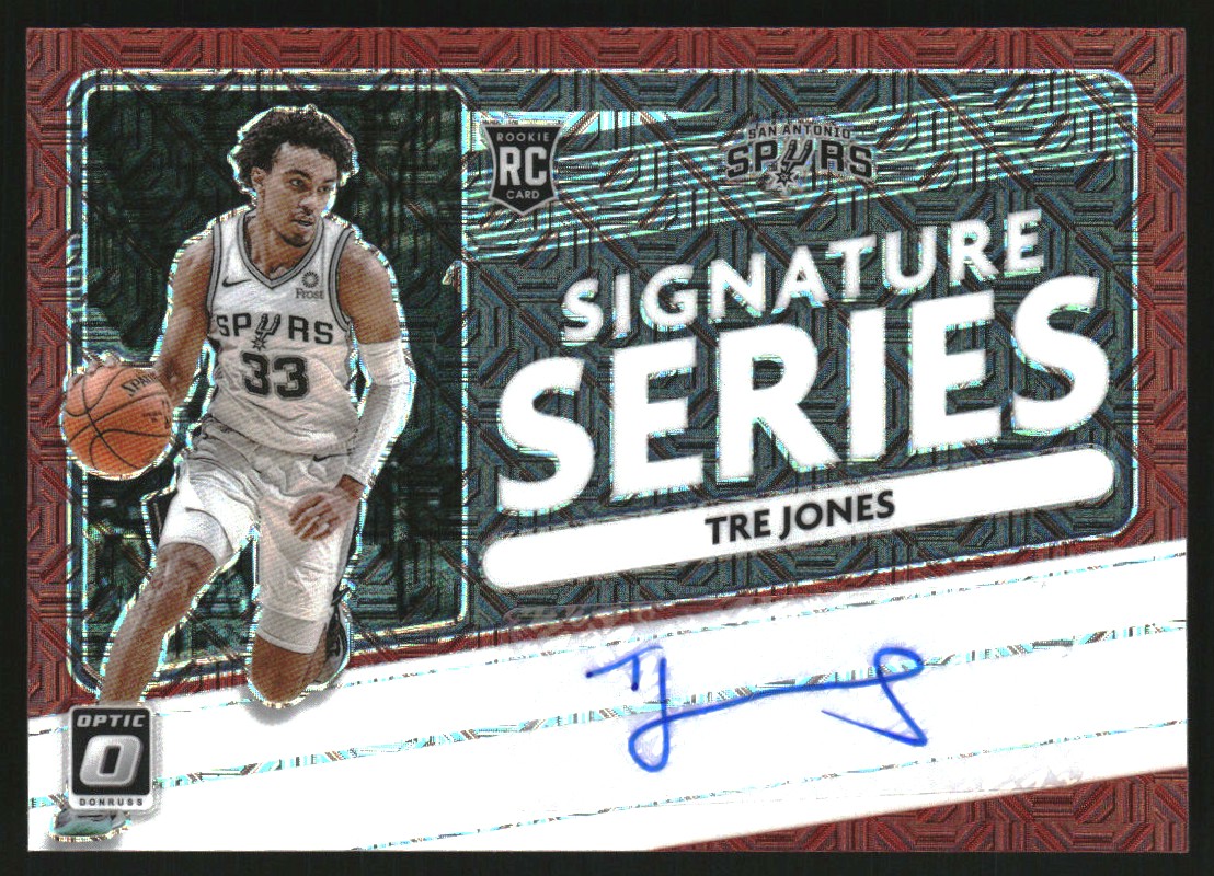 2020-21 Donruss Optic Signature Series Choice #88 Tre Jones